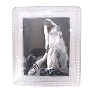 LARGE MIKASA 14x12 CRYSTAL Frame Italian Countryside for 8x10 Picture Wedding